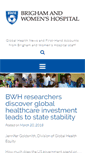 Mobile Screenshot of bwhglobalhealthhub.org
